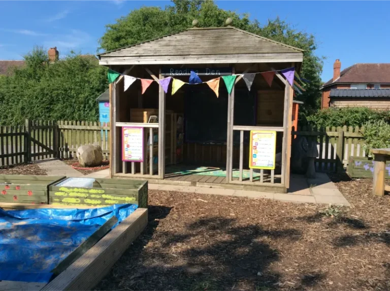 Reading den for nurseries in Shrewsbury